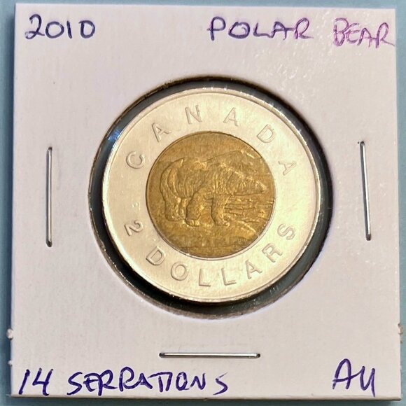 Canada 2010 Extraordinary Set of 3 x $2 Toonies! - Picture 6 of 16